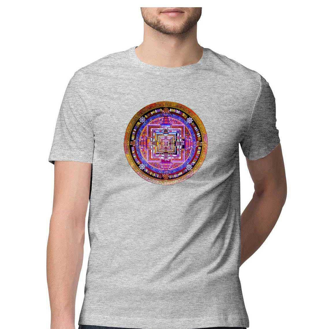 Kalachakra Yantra Men's Graphic T-Shirt.