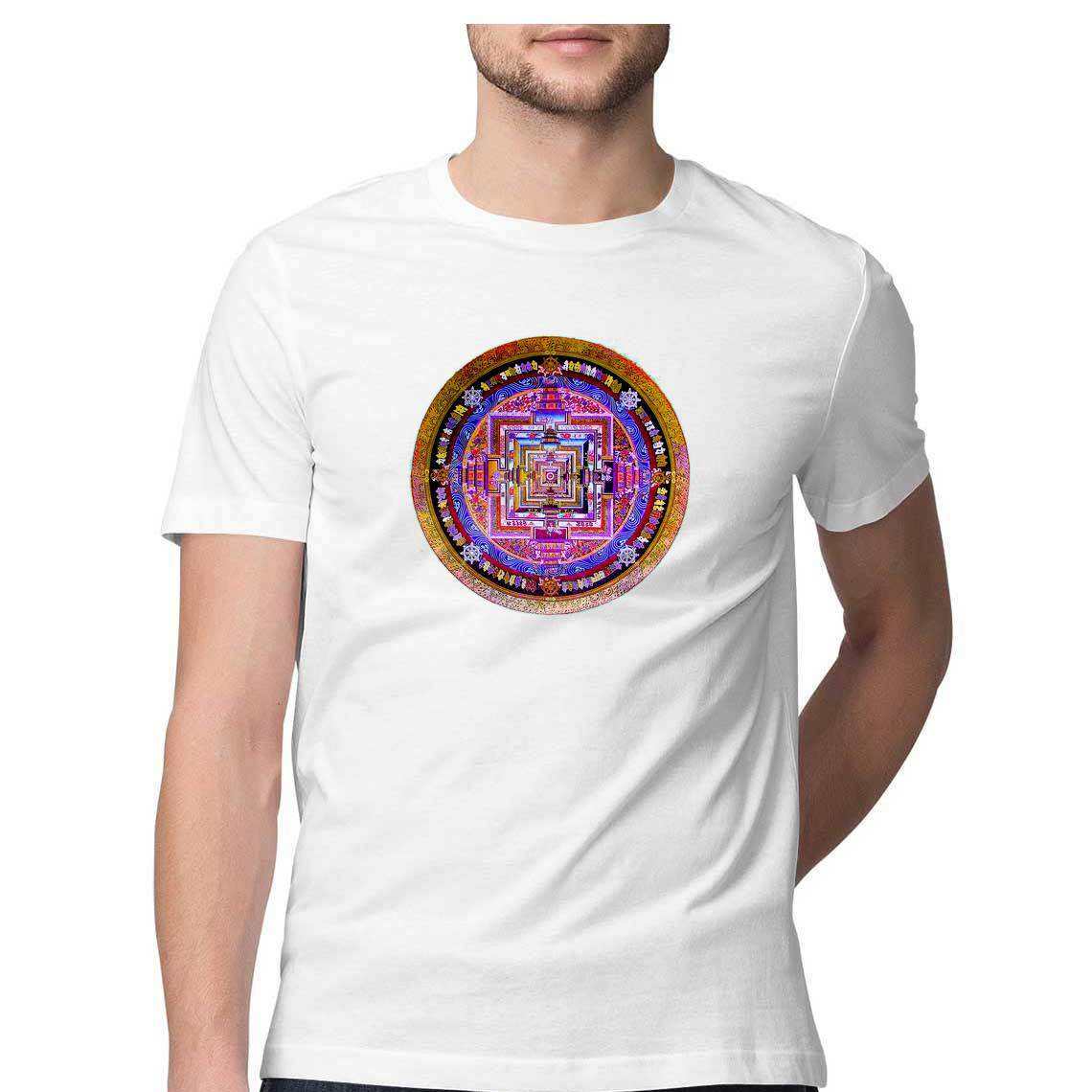 Kalachakra Yantra Men's Graphic T-Shirt - CBD Store India