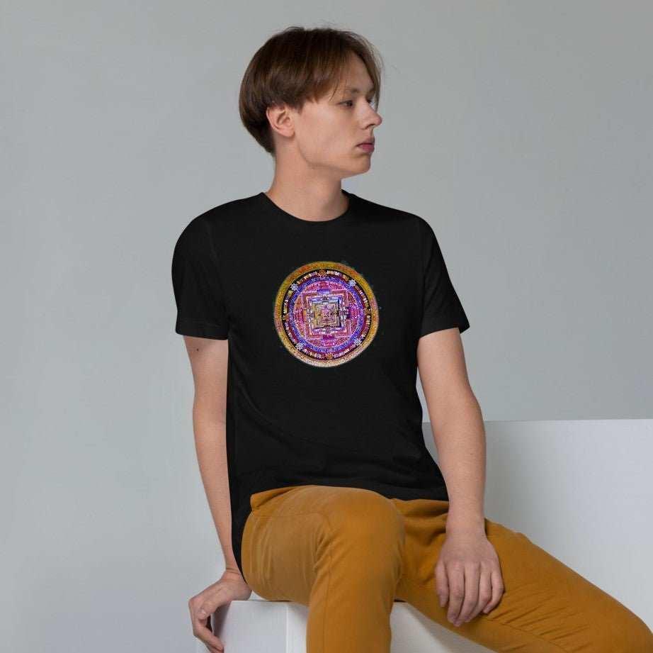 Kalachakra Yantra Men's Graphic T-Shirt.