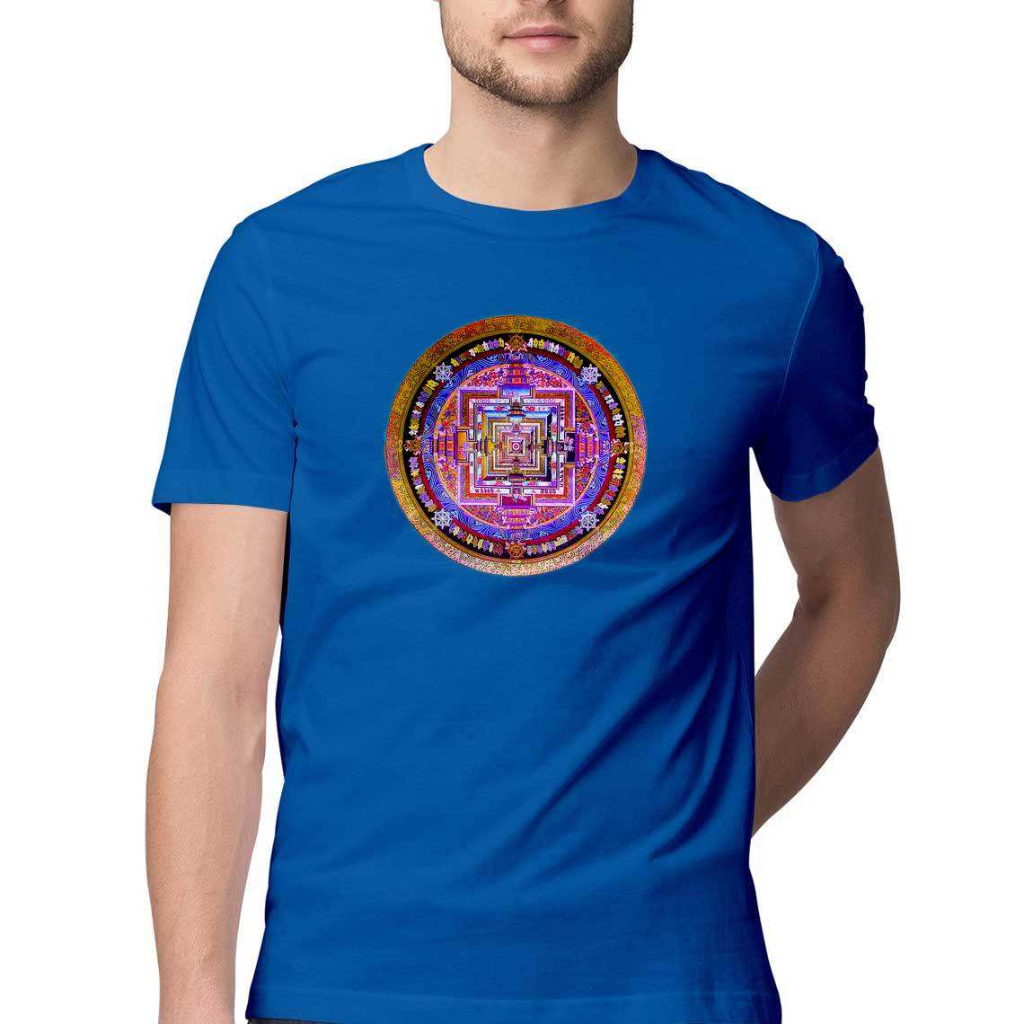 Kalachakra Yantra Men's Graphic T-Shirt - CBD Store India