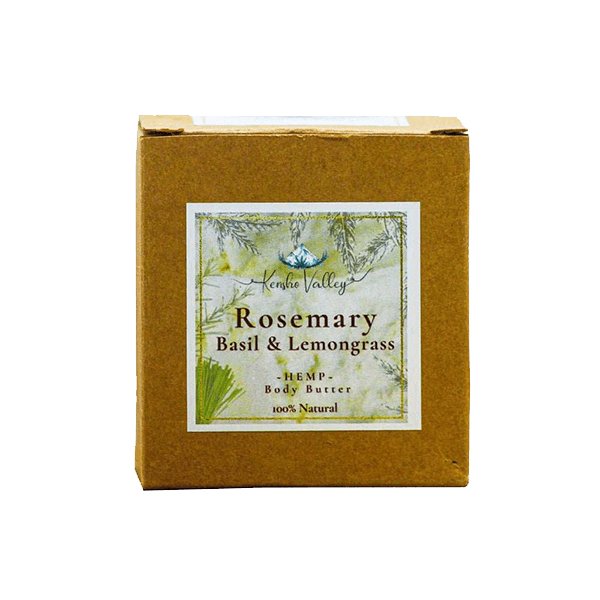 Kensho Valley Hemp Body Butter with Rosemary, Basil & Lemongrass - CBD Store India