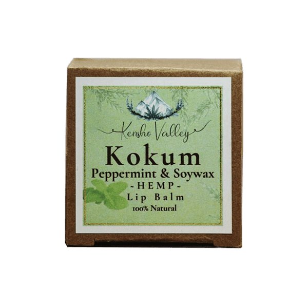 Kensho Valley Hemp Lip Balm with Kokum Butter and Peppermint - CBD Store India