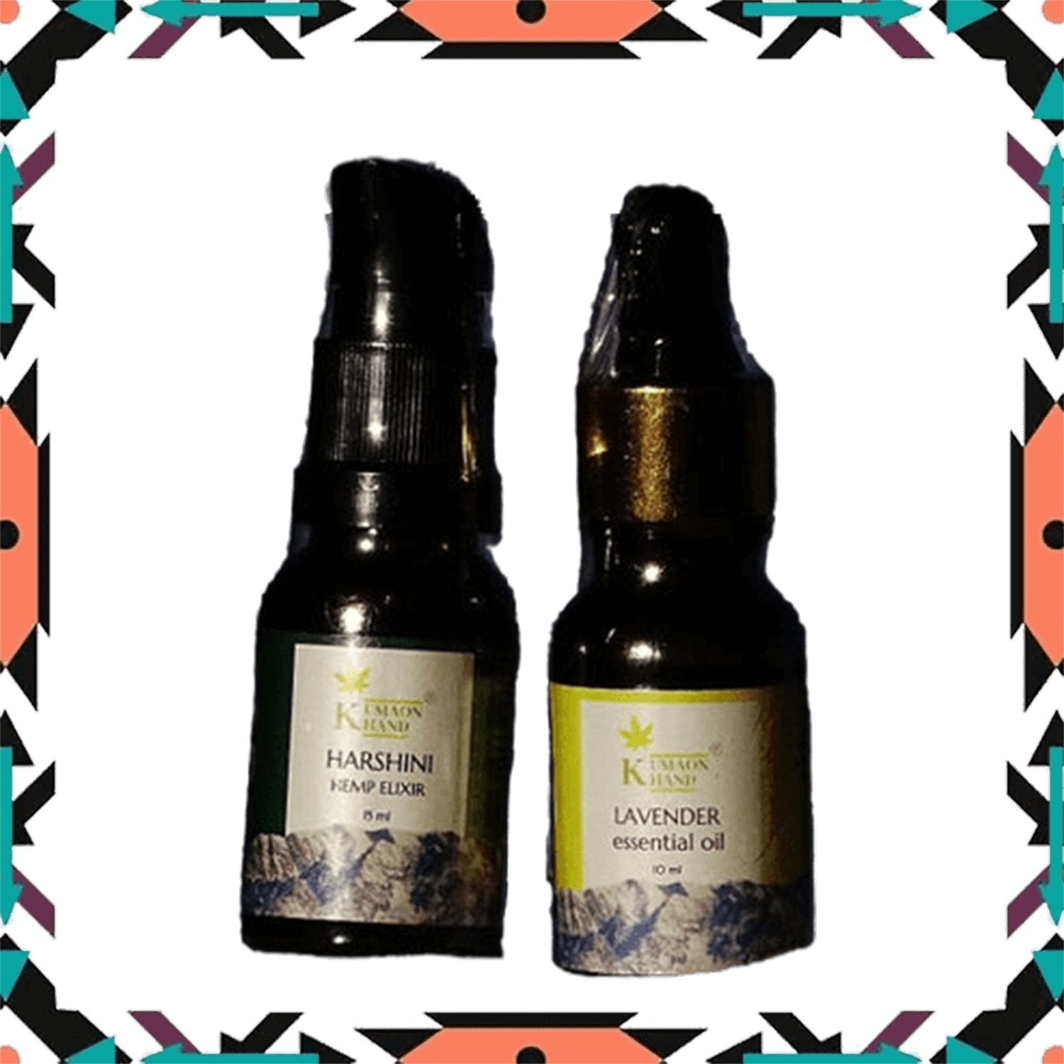 Kumaon Khand Harshini & Lavender Oil Combo - CBD Store India