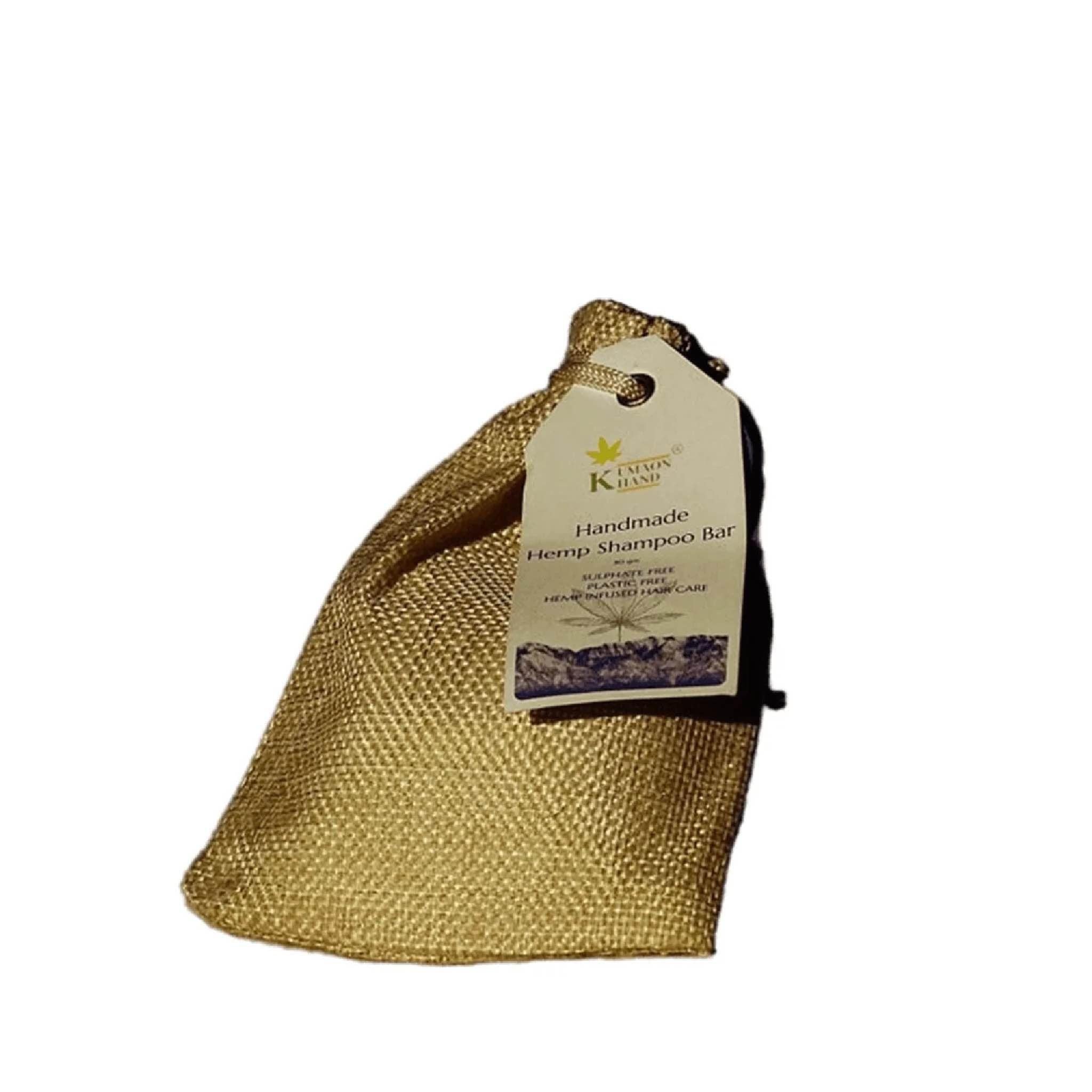 Kumaon Khand Hemp Shampoo Bar (50g).