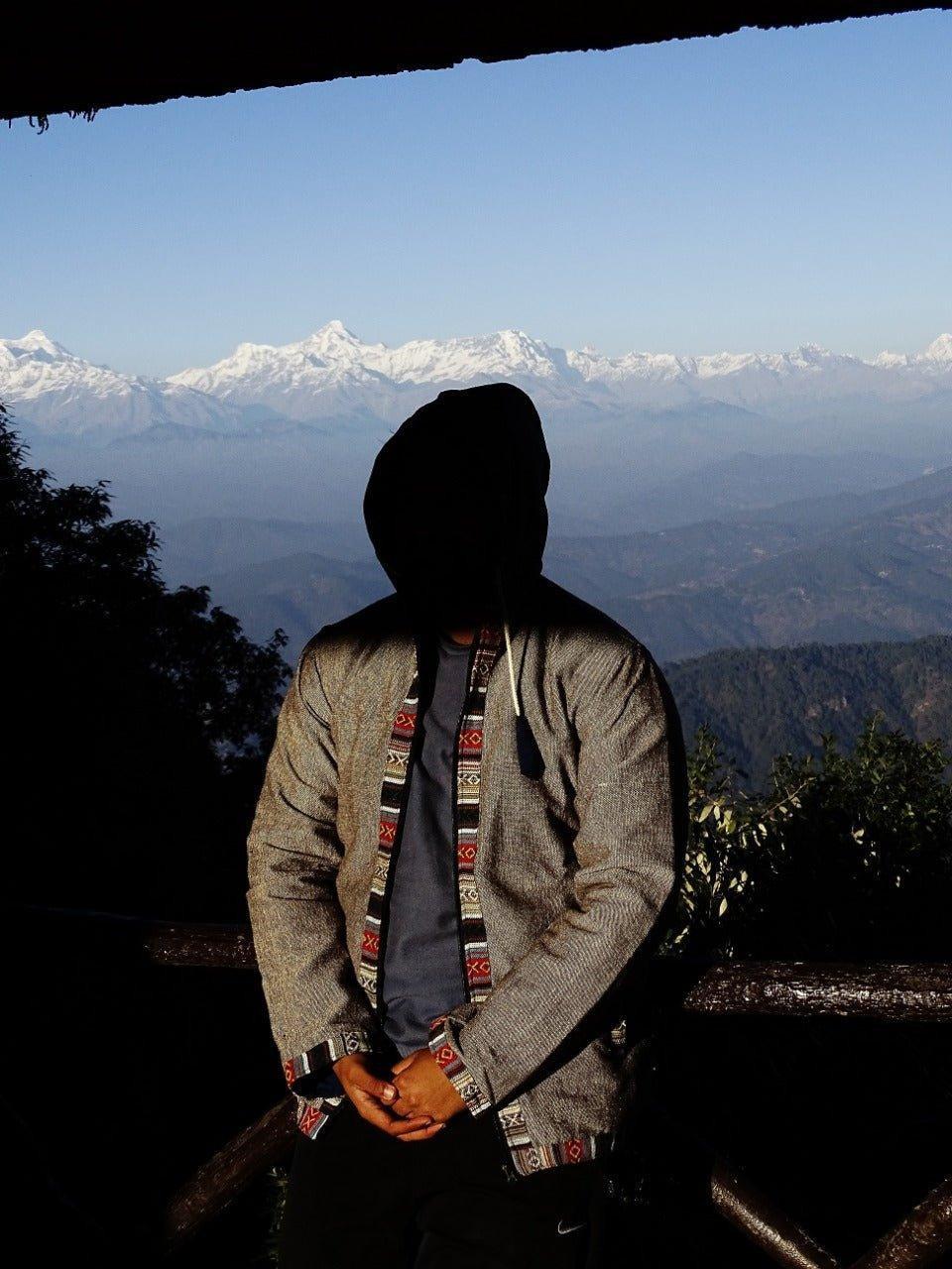 Kumaon Khand - Himalayan Hemp Zipper Jacket.