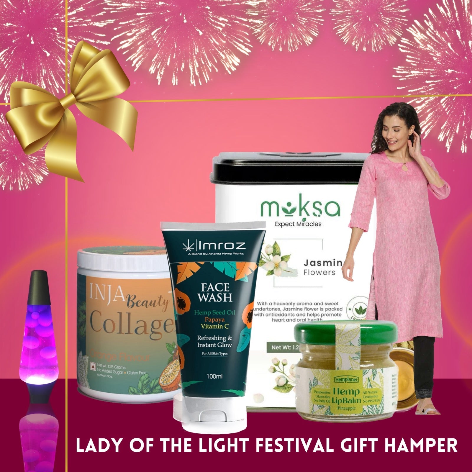 Lady of the Light Festival Gift Hamper - CBD Store India