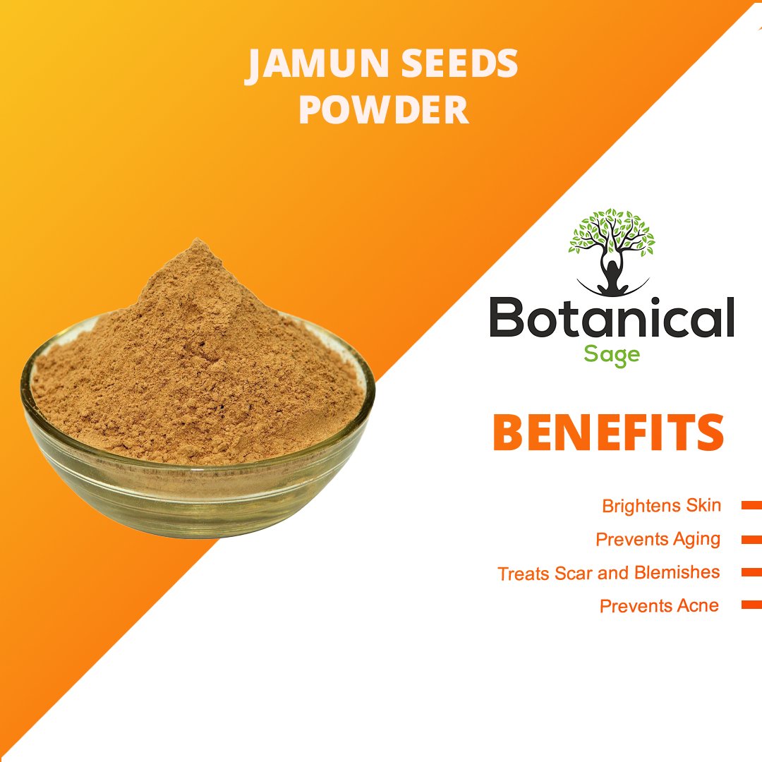 Leanbeaing Herbaveda - Jamun Seeds Powder - CBD Store India