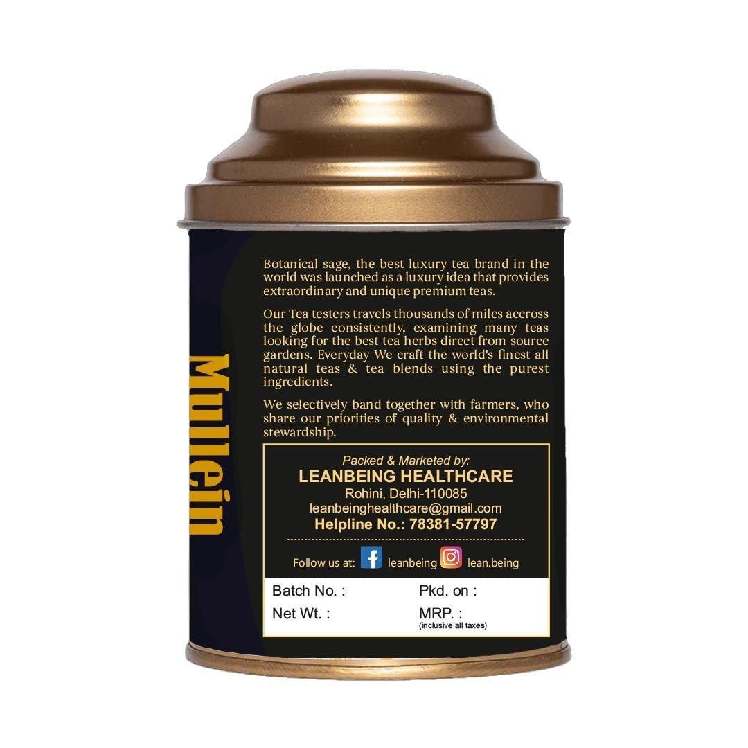 Leanbeing Healthcare - Mullein Leaves with Free Tea Infuser.