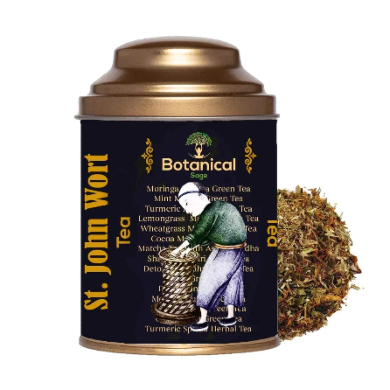 Leanbeing Healthcare - St. John's Wort Flower with Free Tea Infuser - CBD Store India