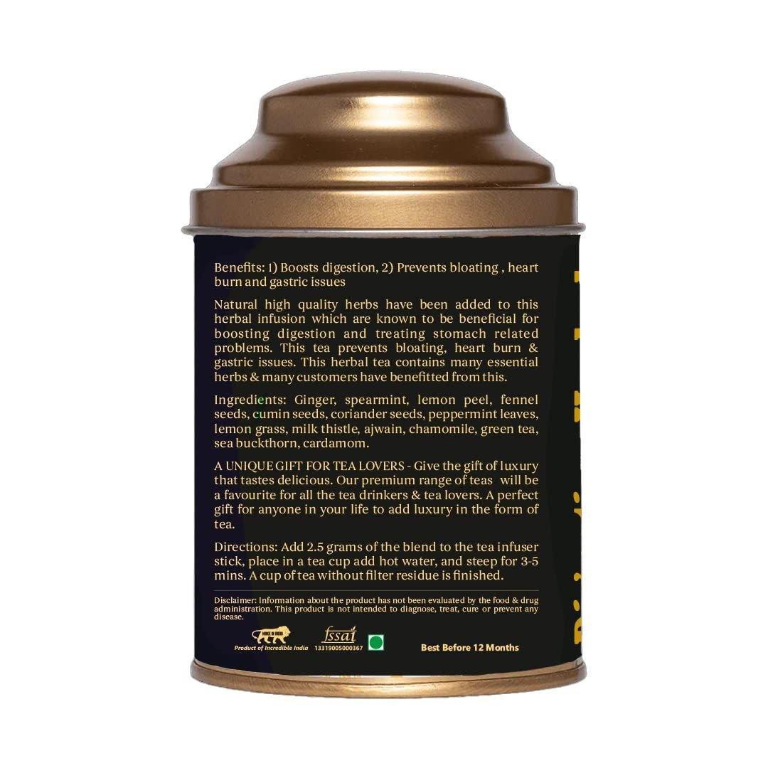 Leanbeing Healthcare - Digestive Herbal Tea with Free Tea Infuser.