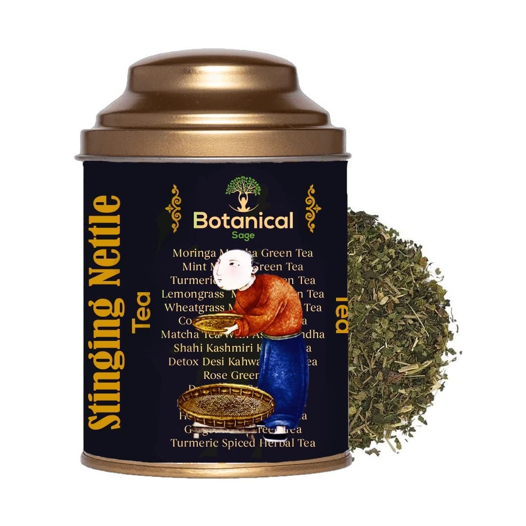 Leanbeing Herbaveda - Nettle Leaf with Free Tea Infuser - CBD Store India