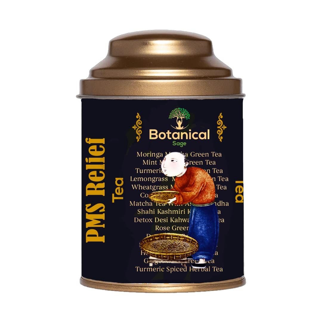 Leanbeing Herbaveda - PMS Relief Tea with Free Tea Infuser - CBD Store India