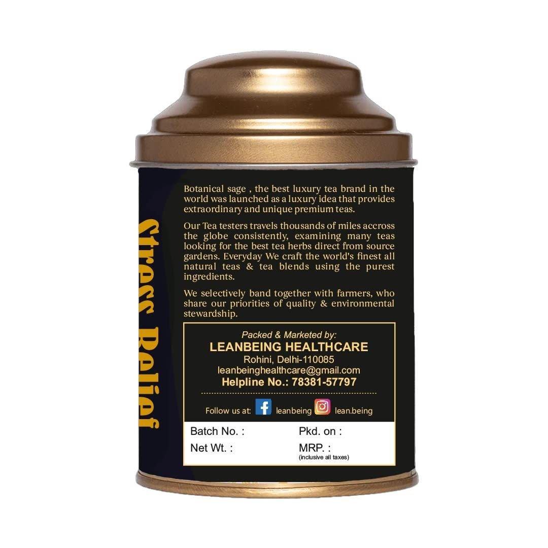 Leanbeing Healthcare - Stress Relief Tea with Free Tea Infuser.