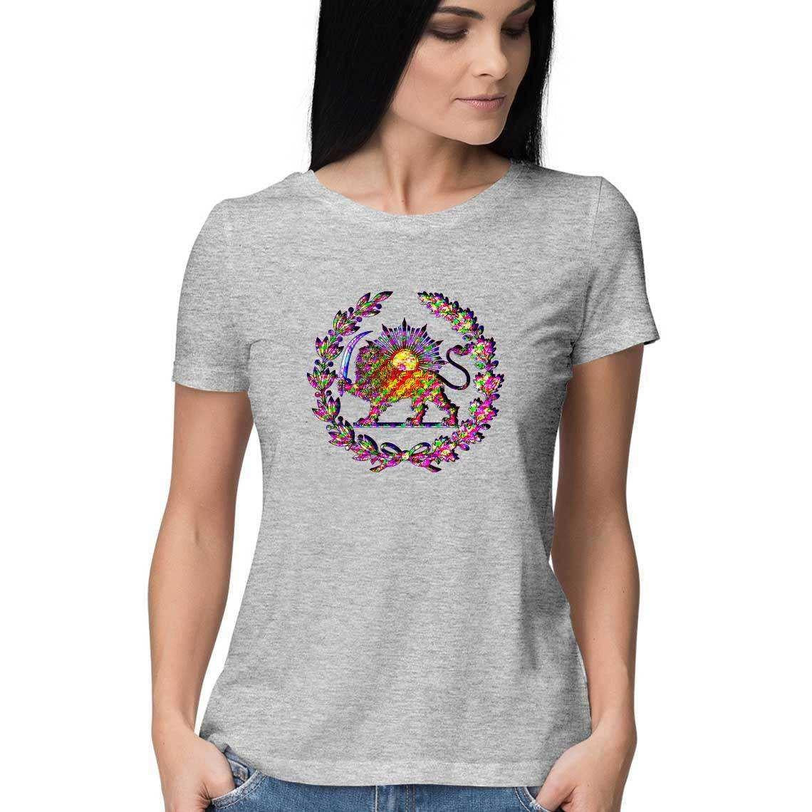 Lion Emblem of Persia Women's T-Shirt.