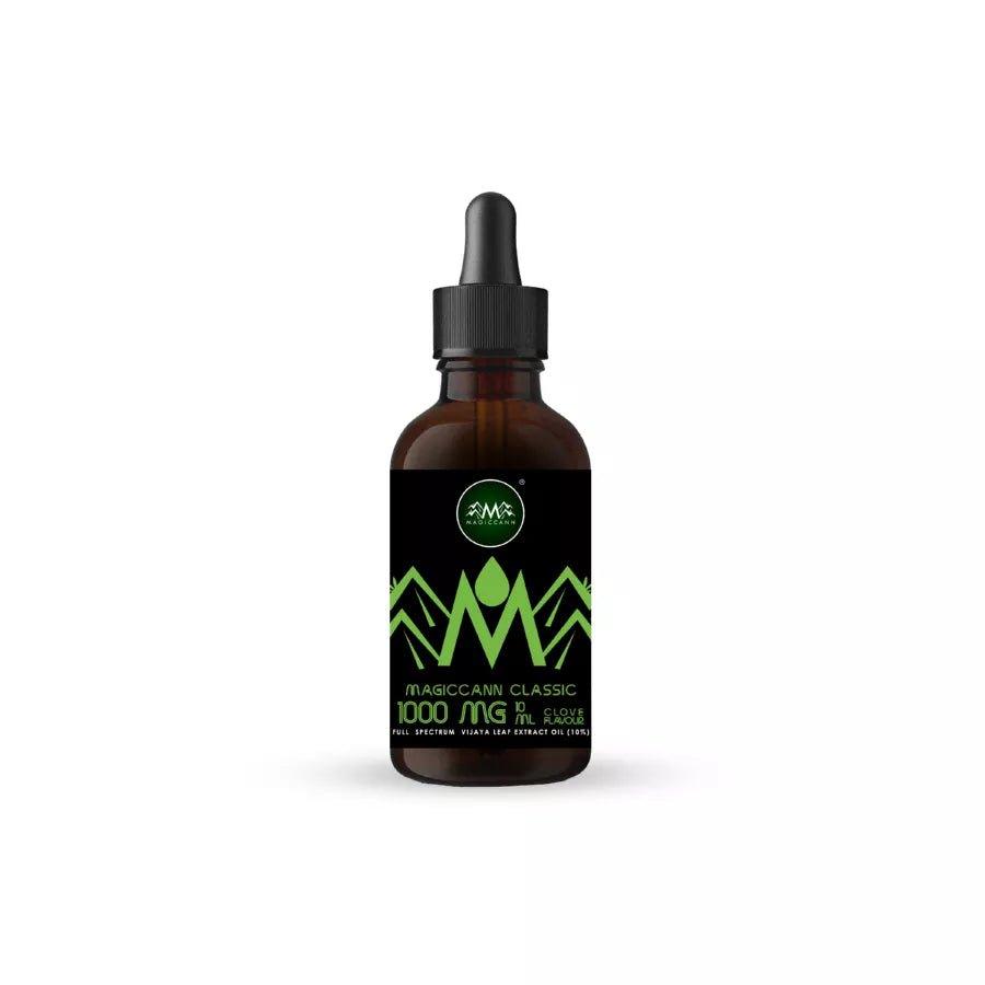 Magiccann Full Spectrum Vijaya Leaf Extract Oil -1000MG in 10ml (Clove Flavor).