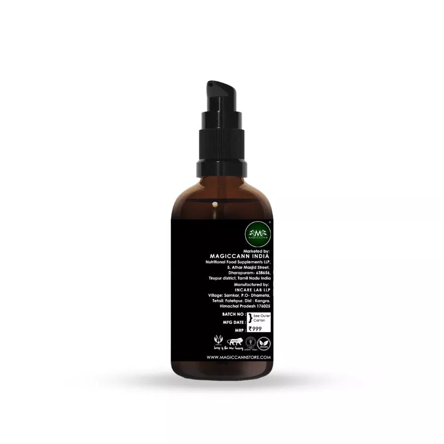 Magiccann Massage Oil 500 MG - 50 ML - CBD Store India