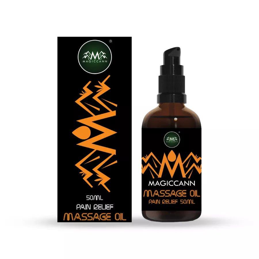 Magiccann Massage Oil 500 MG - 50 MLCBD Massage OilMagiccann Massage Oil 500 MG - 50 ML | CBD Store India