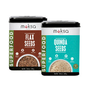 Moksa Flax Seed and Quinoa COMBO (400g x 2) - CBD Store India