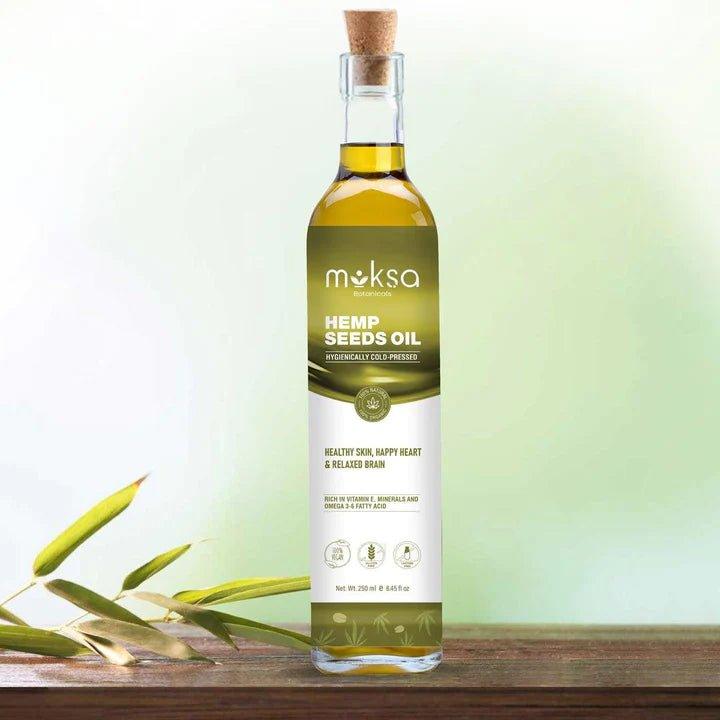 Moksa - Hemp Seed OilHemp oilMoksa - Hemp Seed Oil | Boosts Heart Function and Immunity