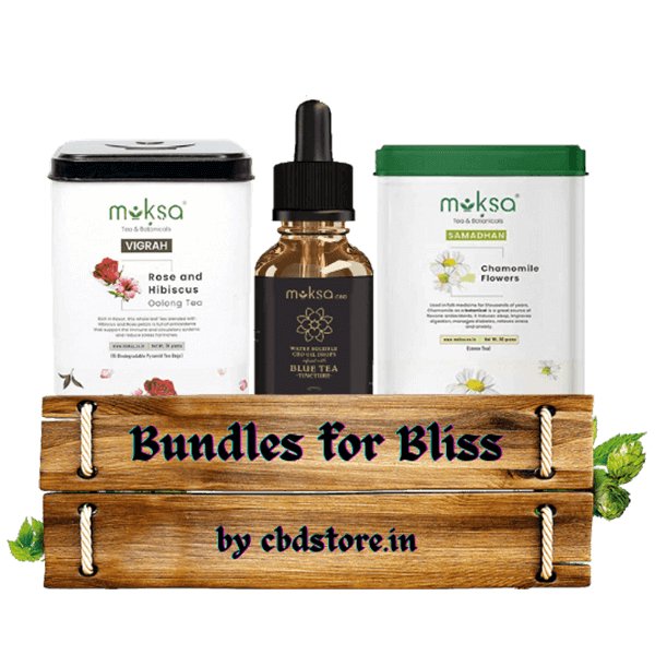 Moksa Herbal Odyssey with CBD Oil Box Bundle - CBD Store India