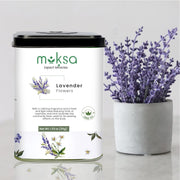 Moksa Lavender Flowers- Caffeine free Herbal Tea - 35gm - CBD Store India