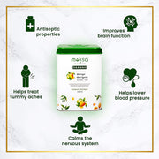 Moksa Mango Marigold Green Tea- 50gm - CBD Store India