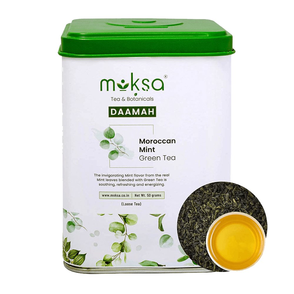 Moksa Moroccan Mint Green Tea - CBD Store India