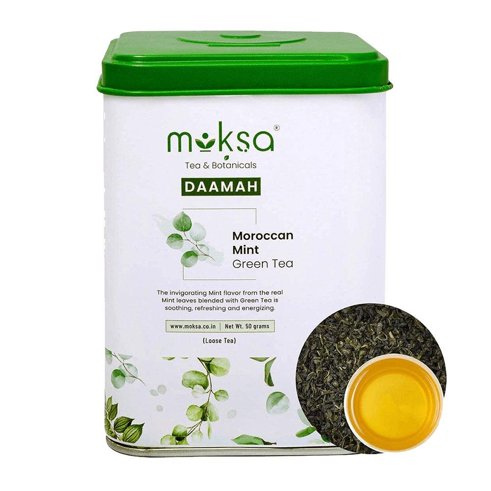 Moksa Moroccan Mint Green TeaHealth DrinkMoksa Moroccan Mint Green Tea | 100% Natural Tea Leaf | CBD Store