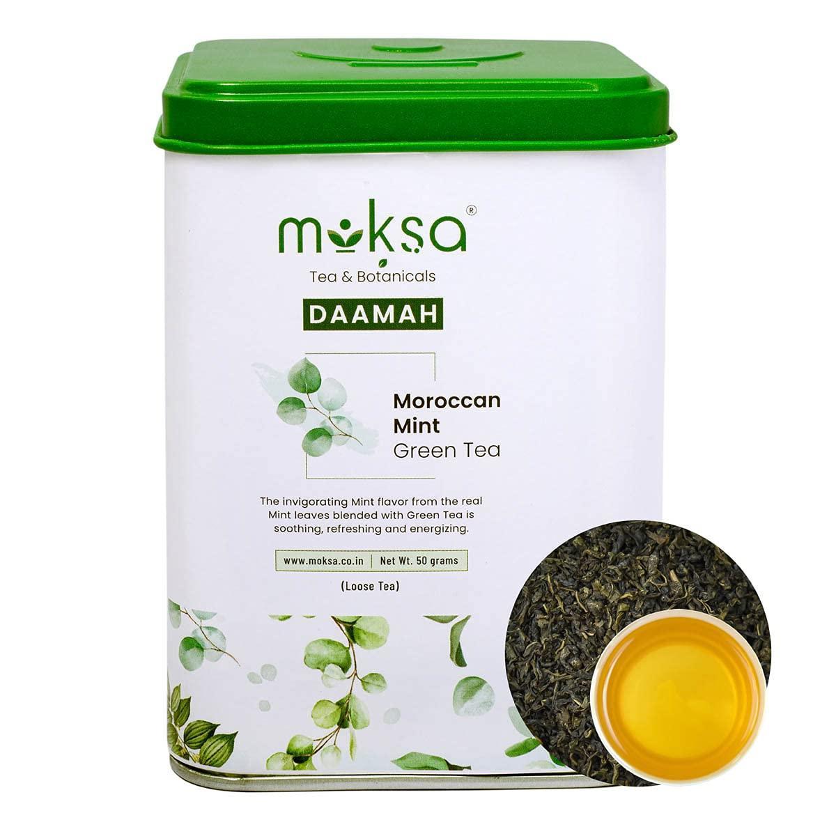 Moksa Moroccan Mint Green Tea.
