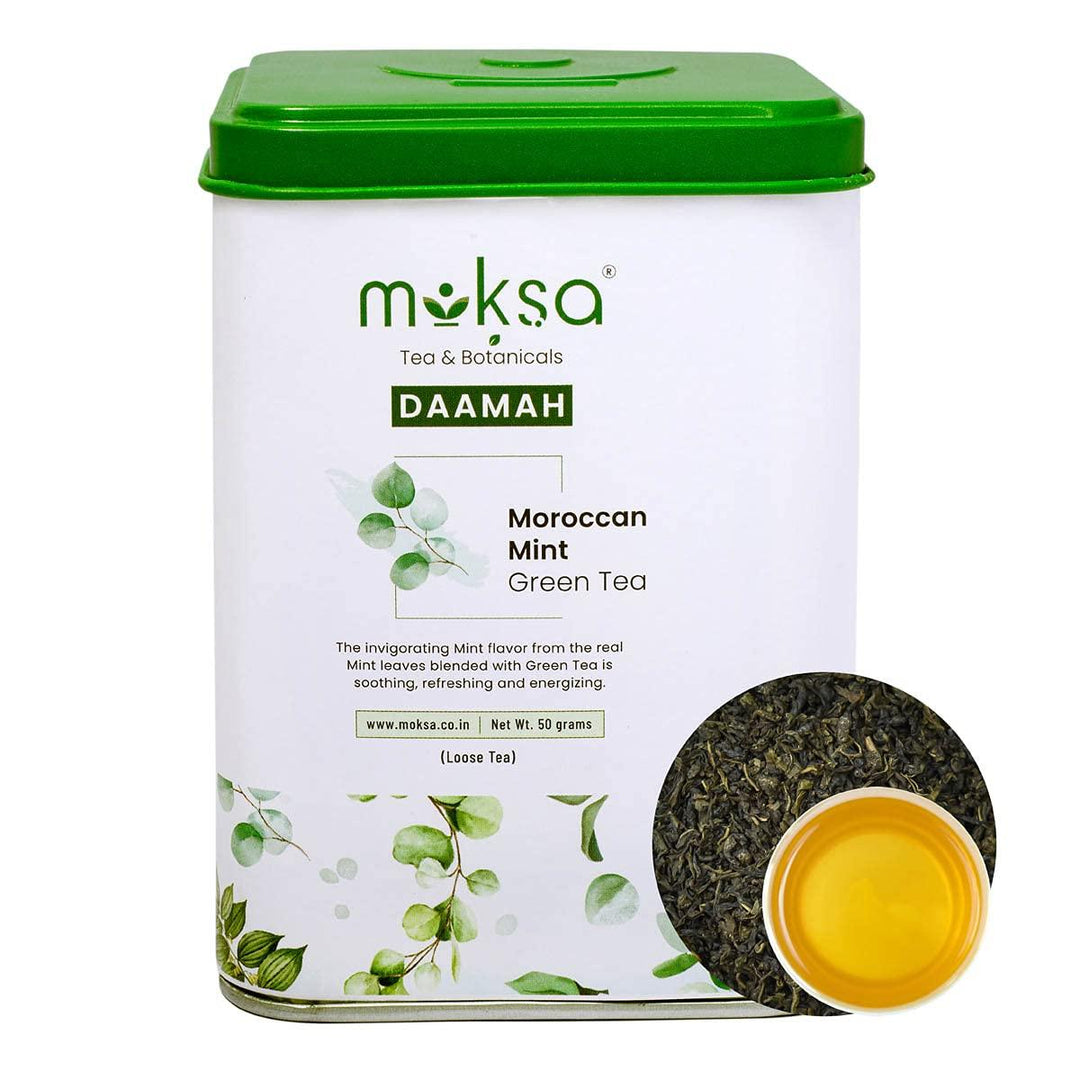 Moksa Moroccan Mint Green TeaHealth DrinkMoksa Moroccan Mint Green Tea | 100% Natural Tea Leaf | CBD Store