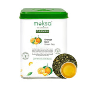 Moksa Orange Mint Green Tea - CBD Store India