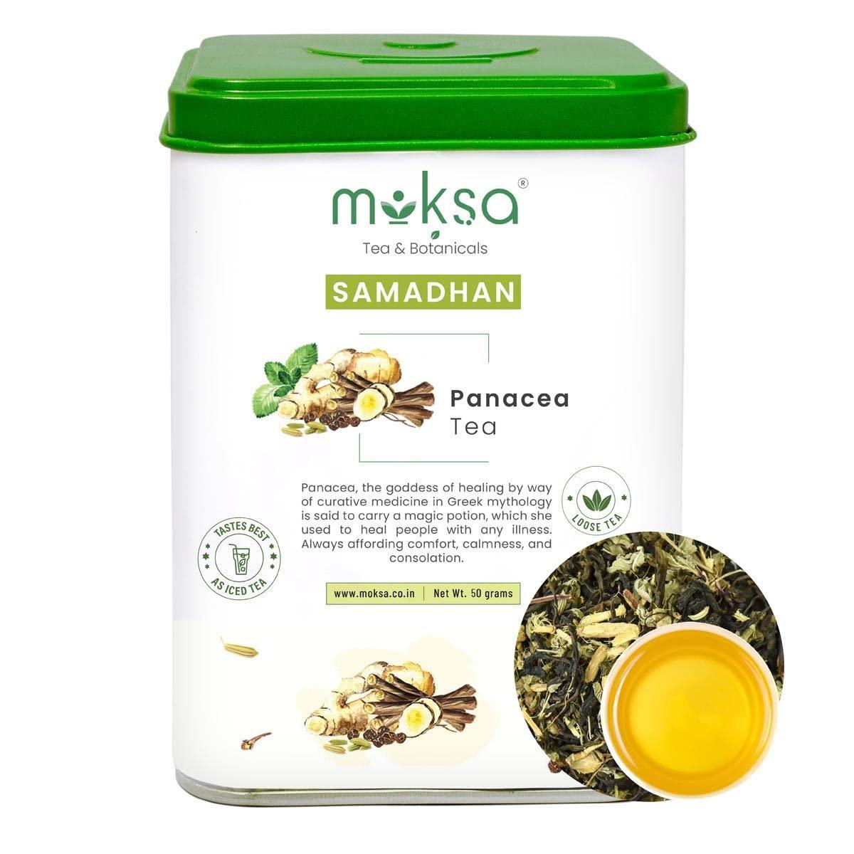 Moksa Turmeric Black Tea and Panacea Herbal Tea - Combo.