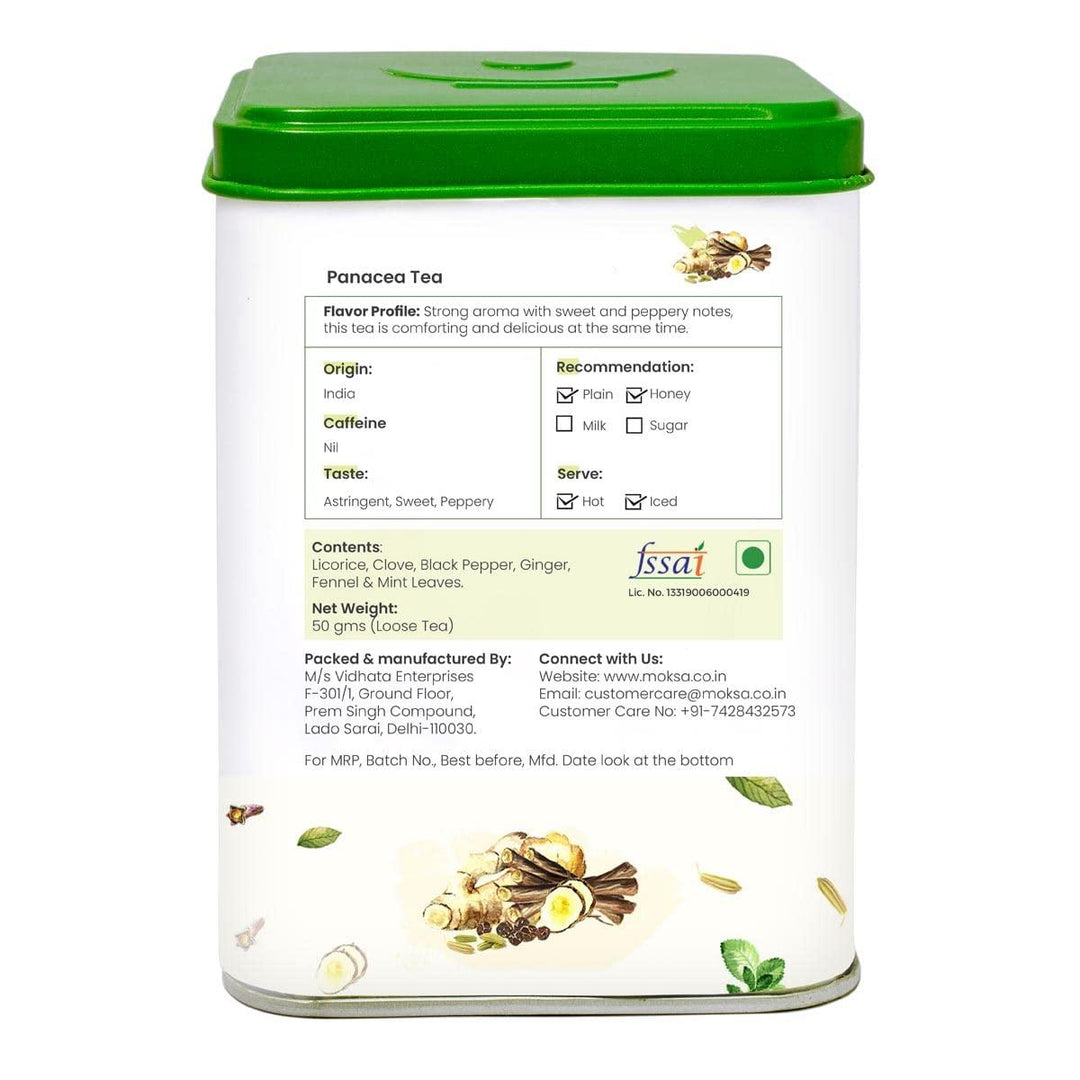 Moksa Turmeric Black Tea and Panacea Herbal Tea - ComboHealth CareTurmeric Black Tea and Panacea Tea | Immunity Booster | CBD Store