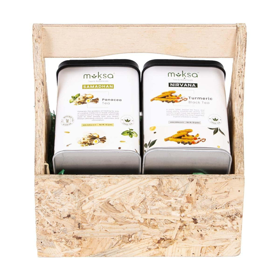 Moksa Turmeric Black Tea and Panacea Herbal Tea - ComboHealth CareTurmeric Black Tea and Panacea Tea | Immunity Booster | CBD Store