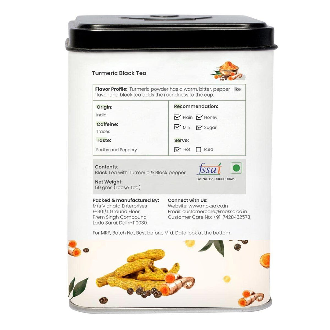 Moksa Turmeric Black Tea and Panacea Herbal Tea - ComboHealth CareTurmeric Black Tea and Panacea Tea | Immunity Booster | CBD Store