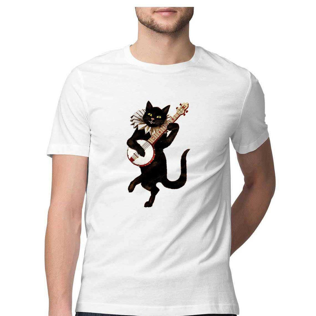 Mr. Whisker's playing the Banjo Men's Graphic T-ShirtClothingMr. Whisker's Banjo Men's Graphic T-Shirt | 100% Cotton