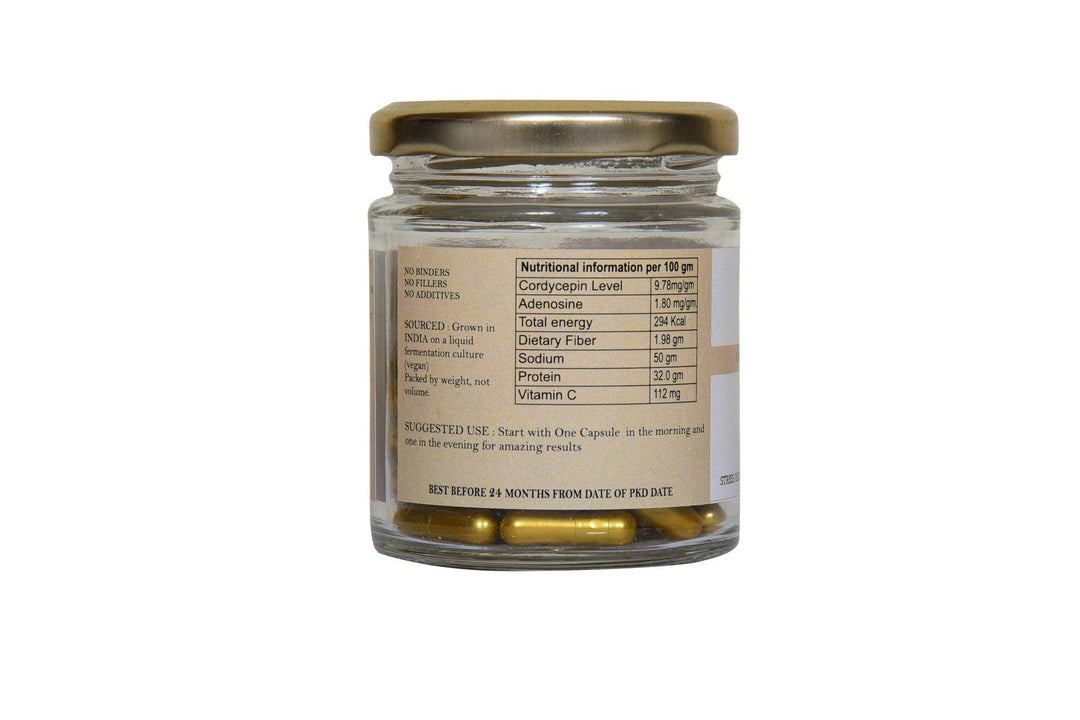 Mushin - Cordyceps Militaris Capsule, Mushroom Supplementmushroom capsulesMushin - Cordyceps Militaris Capsule, Mushroom Supplement | CBD Store
