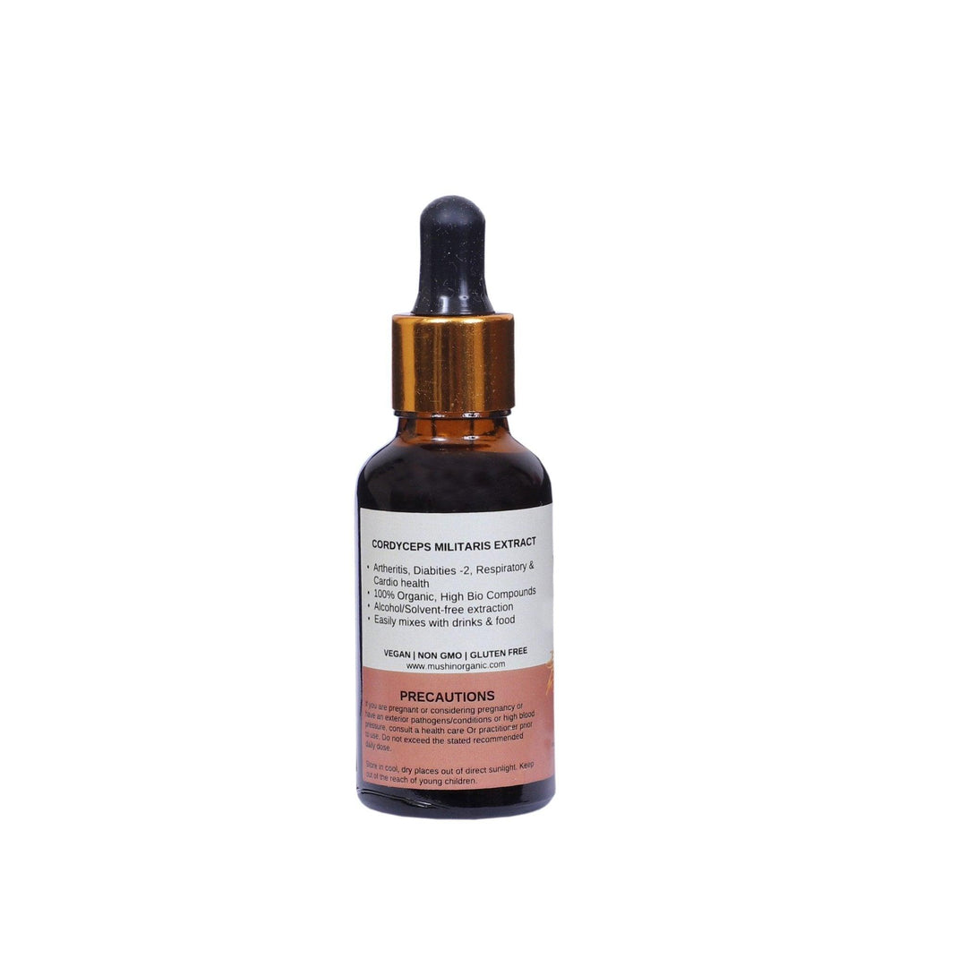 Mushin - Cordyceps Militaris Extract Liquid - Improve Energy, Stamina and Endurancemushroom extractMushin - Cordyceps Militaris Extract Liquid - Improve Energy | CBD Store