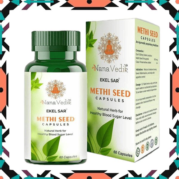  Methi Seed Capsules- CBD Store India