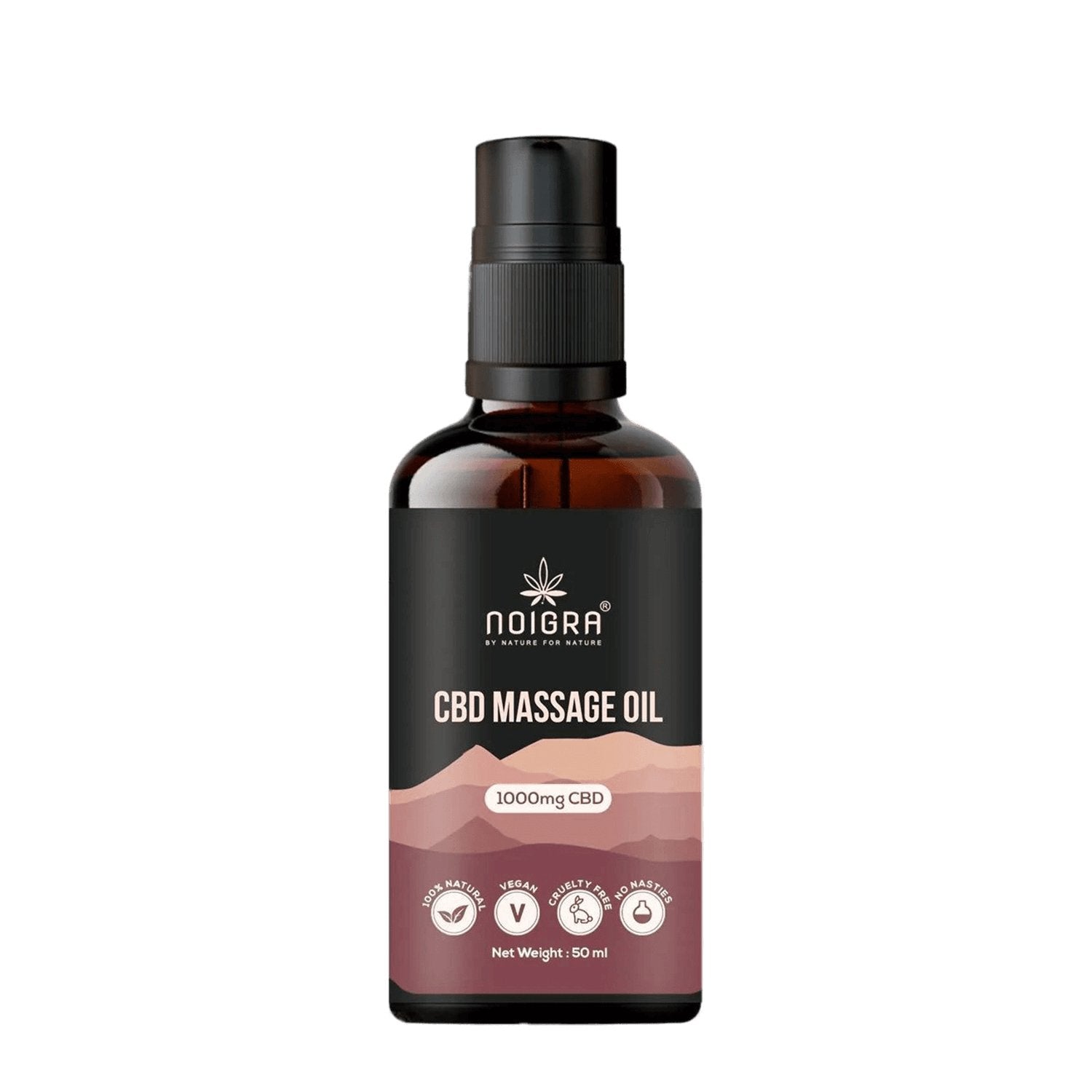 Noigra CBD Massage Oil (1000MG) - CBD Store India