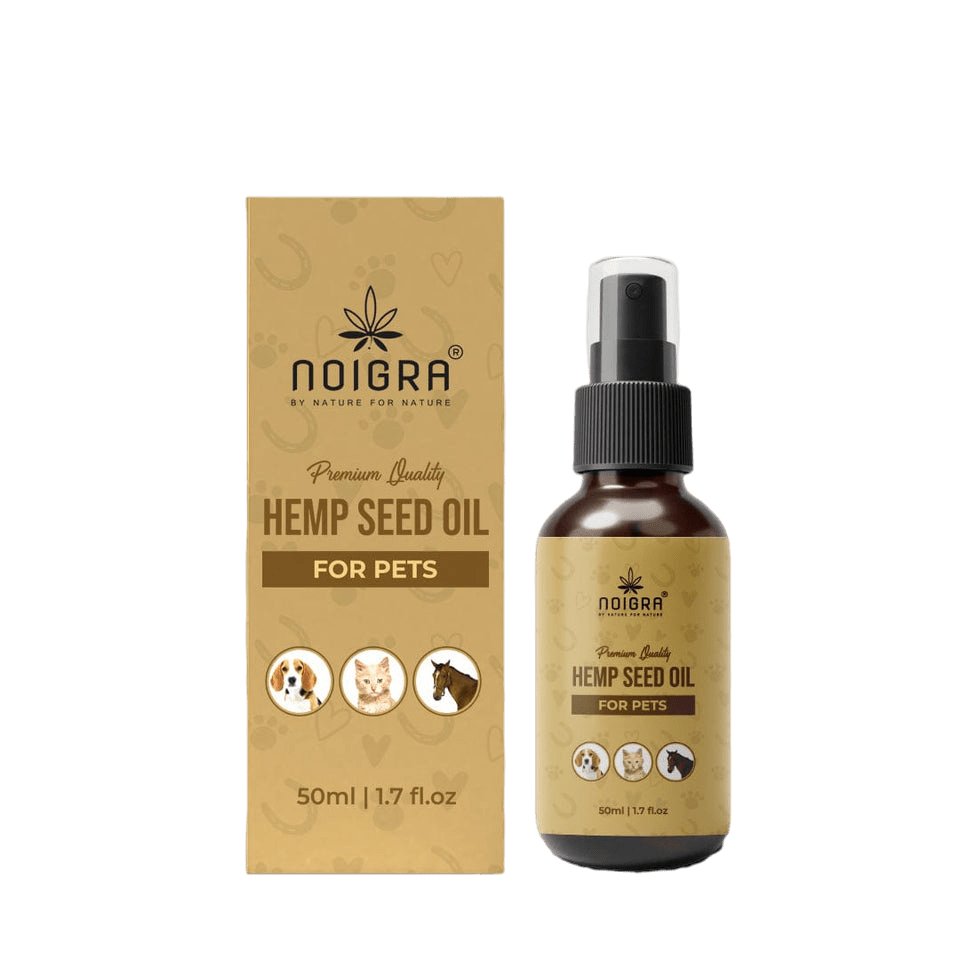 Noigra Pet Hemp Seed Oil (50ml) - CBD Store India