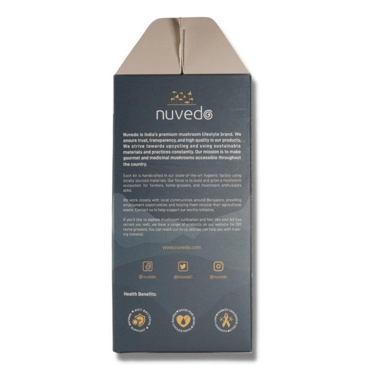 Nuvedo Fairy-White Mushroom Growing KitMushroom Growing KitNuvedo Fairy-White Mushroom Growing Kit | CBD Store India