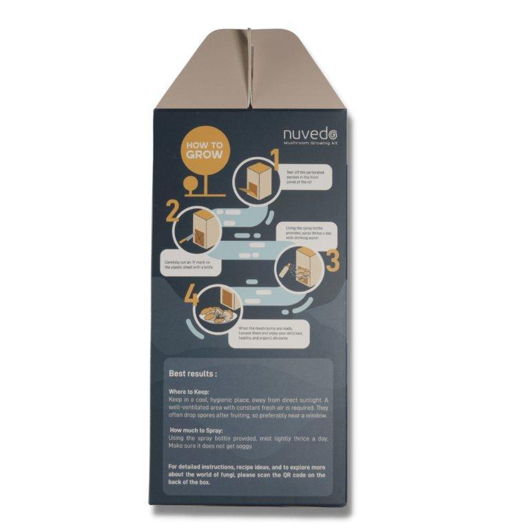 Nuvedo Fairy-White Mushroom Growing Kit.