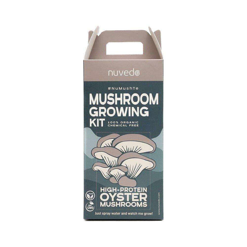 Nuvedo High-Protein Oyster Mushroom Growing Kit.