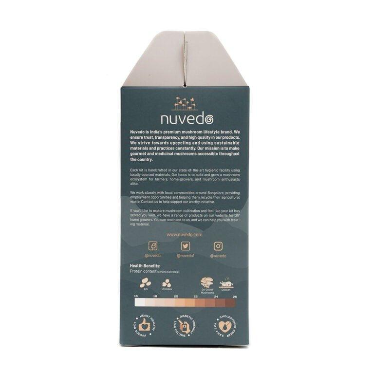 Nuvedo High-Protein Oyster Mushroom Growing Kit - CBD Store India