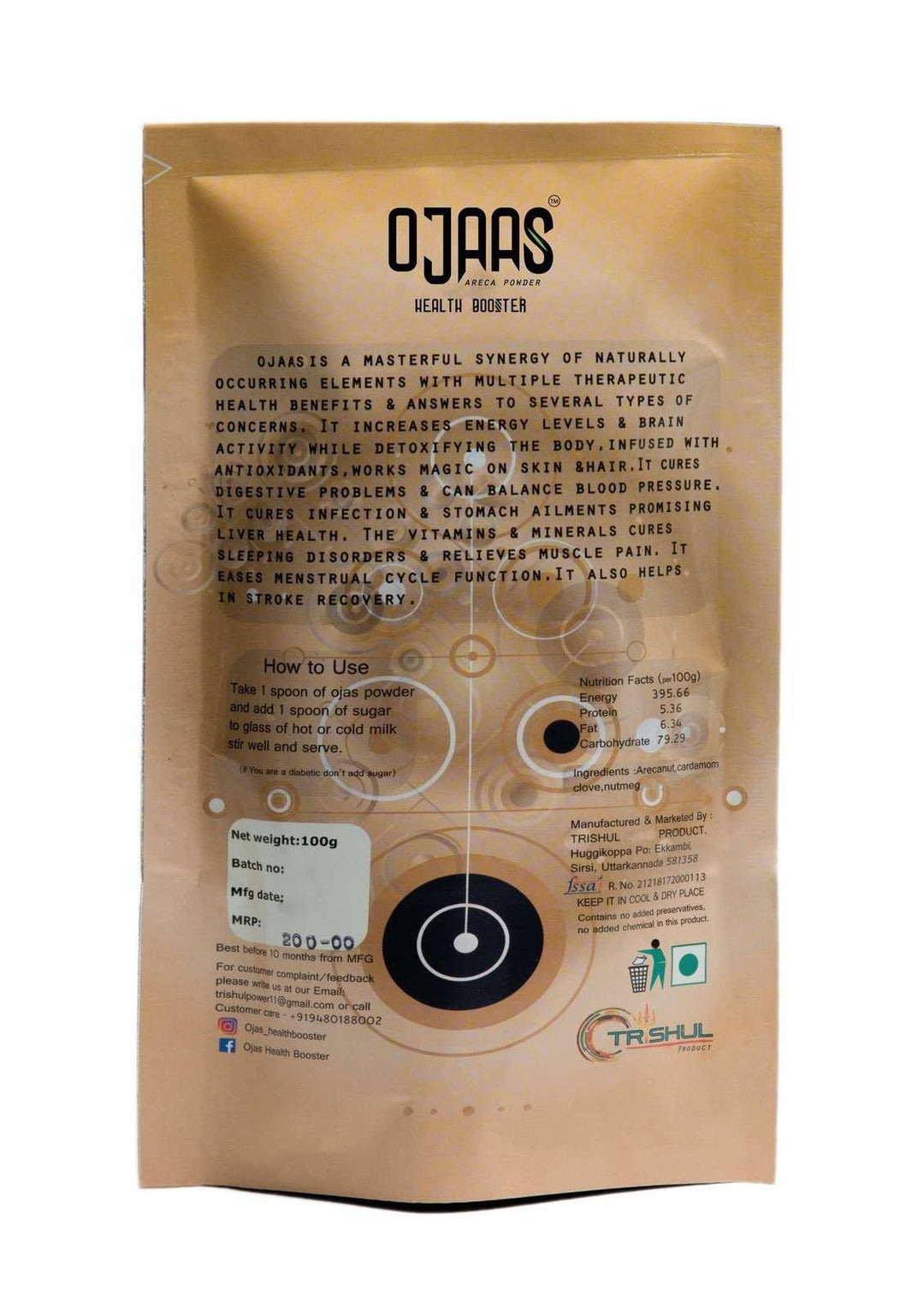OJAAS - Health BoosterHealth DrinkOJAAS - Health Booster Drink | Energy & Anti-Aging