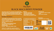 One Herb - Black Maca Root Powder 50 gm - CBD Store India