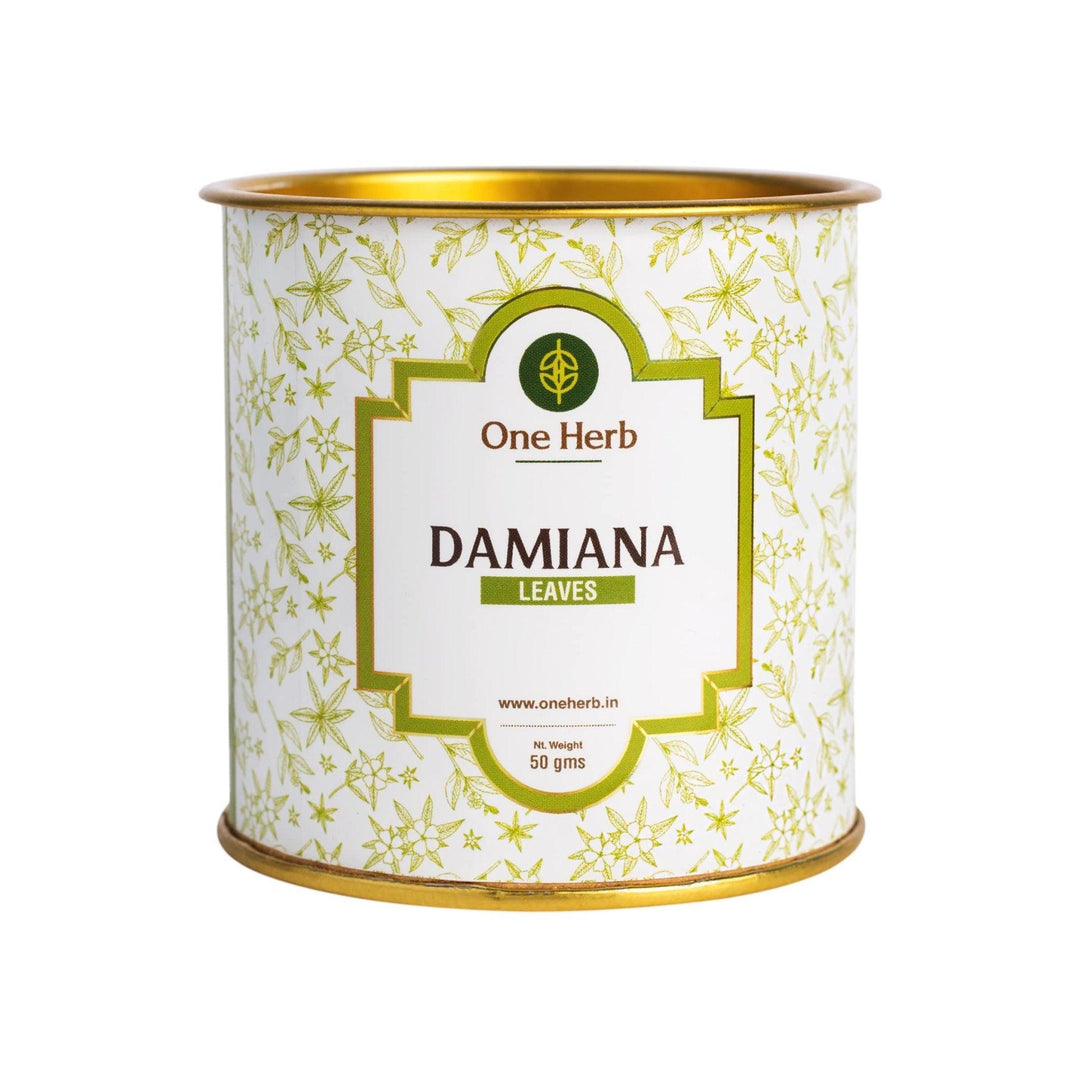 One Herb - Damiana Leaves 50 gmMedicinal HerbsDamiana Leaves 50 gm - Damiana leaves benefits | Energy Boost