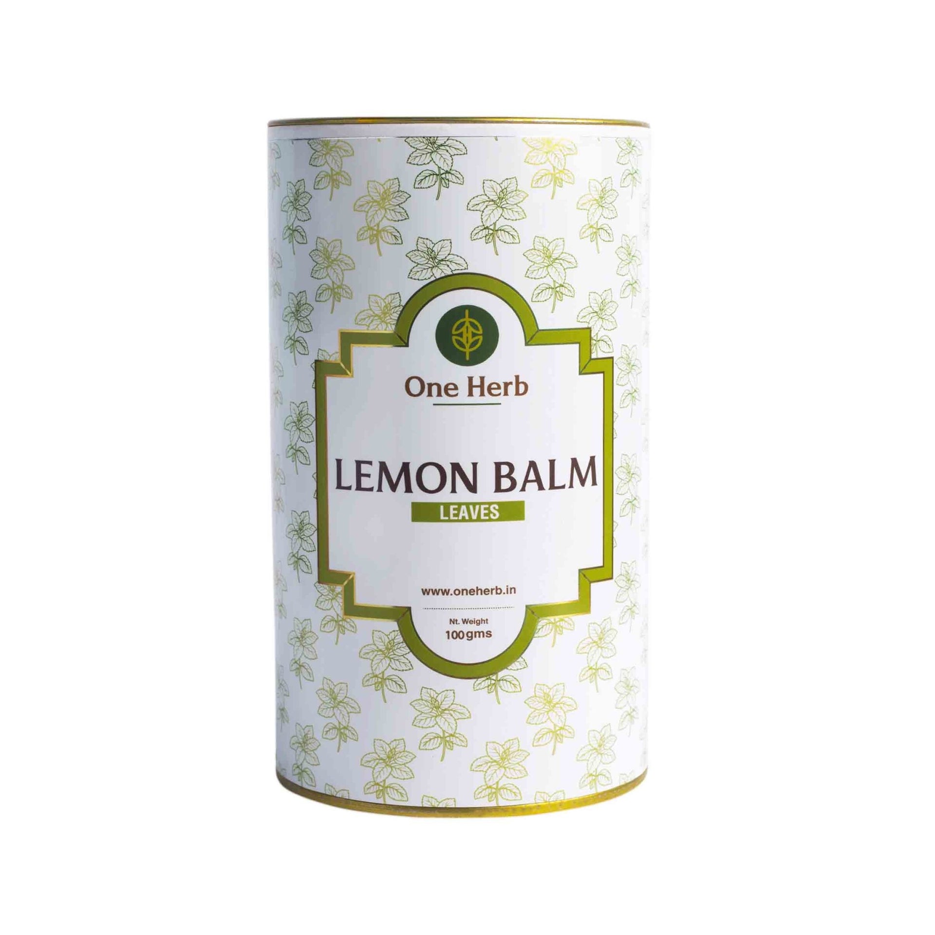 One Herb - Lemon Balm Leaves - CBD Store India