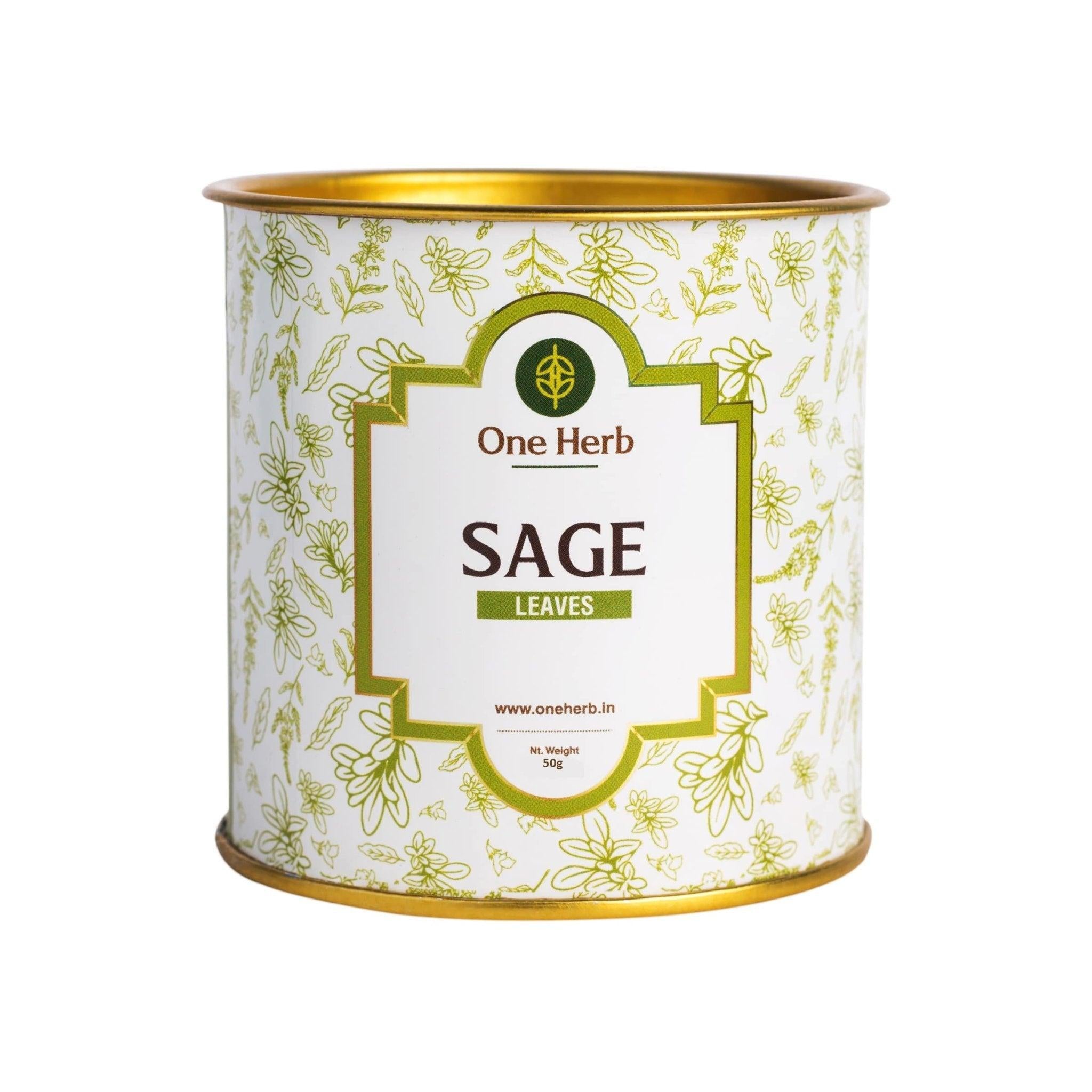 One Herb - Sage Leaves.